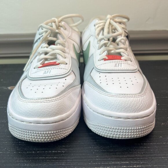 Nike Air Force 1 Shadow Seafoam Women 8.5 Active Athletic Pink Tennis Sneaker - Picture 2 of 9